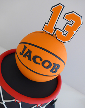 Basketball Hoop cake in Sydney
